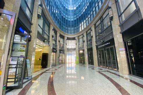 汇智大厦精装修带家具正对电梯口免租两个月14号线上海体育馆